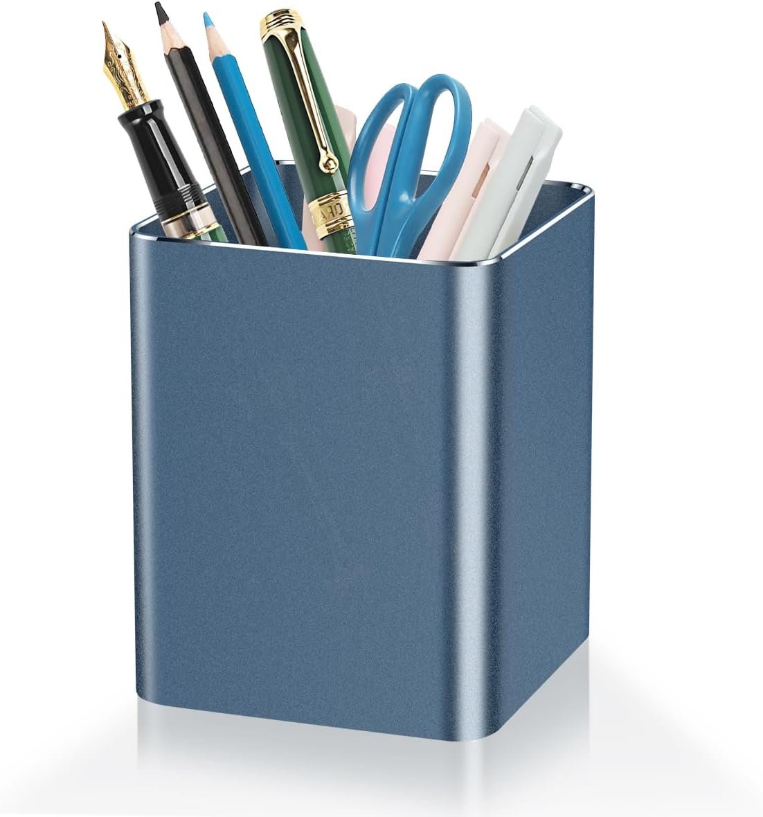 Multifunctional Pen Holder Desk Organiser with Book Stand and 2 Drawers