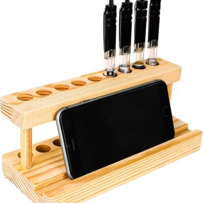 Tilting Cylinder Creative Multifunctional Pen Holder Desk Decor