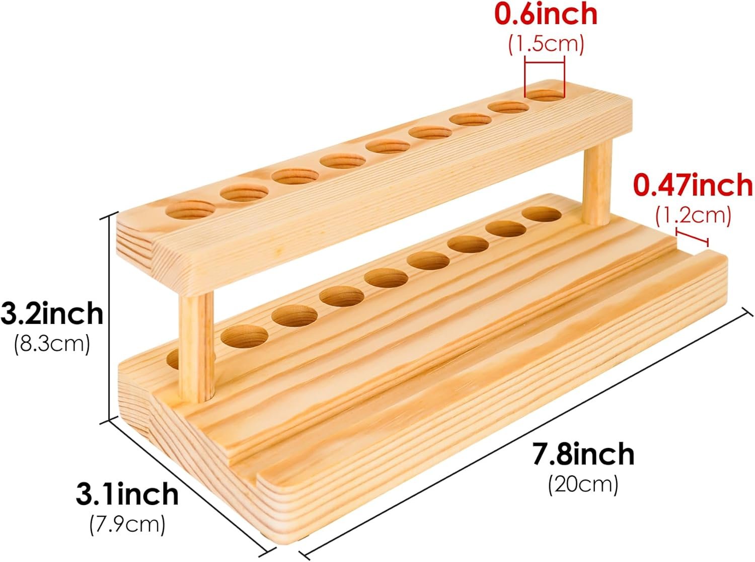 Tilting Cylinder Creative Multifunctional Pen Holder Desk Decor - Image 2